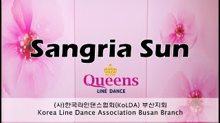 Sangria Sun  Line DanceBeginner DemoampCount [upl. by Bowe]