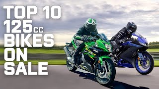 Top 10 Best 125cc Motorcycles of 2022 [upl. by Zetnauq675]