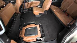 StownGoFold seats for more cargo space in 2017 Chrysler Pacifica [upl. by Stolzer826]