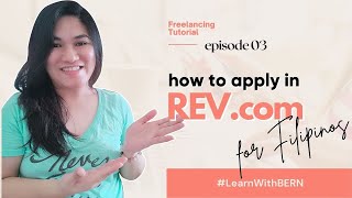 How to Apply in REV and Earn 15K a Week  PHILIPPINES [upl. by Cummine]