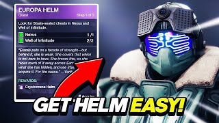 How To Complete Europa Helm Quest Fast amp Easy  Destiny 2 Beyond Light [upl. by Aisel]