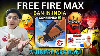 FREE FIRE MAX BAN HONE WALA HE 🤯  FREE FIRE MAX BAN IN INDIA  FREE FIRE INDIA LAUNCH DATE CONFIRM [upl. by Einalem592]