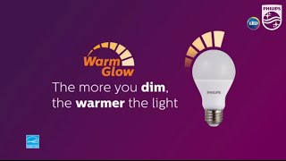 Philips Warm Glow Dimmable LED Light Bulbs [upl. by Elery]