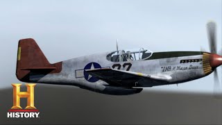 The First Tuskegee Ace of WWII  Dogfights  History [upl. by Akerboom642]