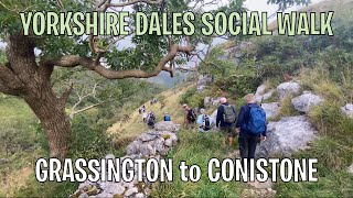 Yorkshire Dales Social Walk Grassingtons to Conistone [upl. by Arikihs]