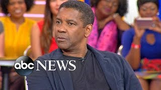 The Magnificent Seven  Denzel Washington Interview [upl. by Nitsug]