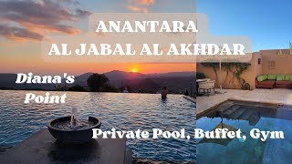 ANANTARA AL JABAL AL AKHDAR Nizwa OMAN 5  FULL WALK THROUGH [upl. by Ramona]