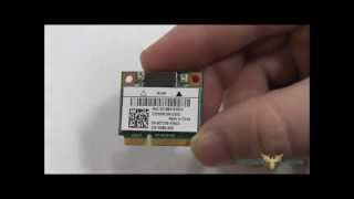 Killer WirelessN mini PCIe 1202 NIC Overview  Benchmarks  Installation [upl. by Albie]