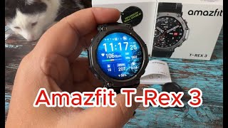 Amazfit TRex 3  wytrzymały smartwatch z nowym OS Zepp 4 [upl. by Calvo290]