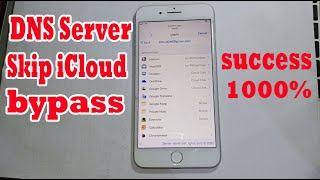 All ios DNS Server Skip iCloud Activation Lock 2020  How To Skip iCloud Bypass By DNS Server [upl. by Hakan]