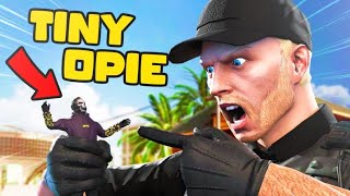 TINY OPIE Escapes The COPS  GTA 5 RP [upl. by Vale732]