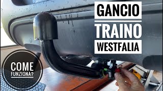 Gancio traino Westfalia estraibile verticale  Come funziona [upl. by Graaf]