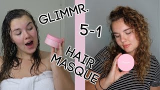 Glimmr Coco Lush Hair Masque  Review [upl. by Amabil582]