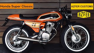 Review Honda Tool 125 Café RacerHonda Super Classic AZFER CUSTOMS [upl. by Conrad975]