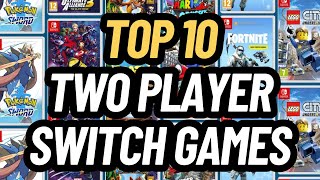 TOP 10 BEST TWO PLAYER SWITCH GAMES [upl. by Ahsenre988]