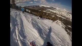 Breathtaking Views Traversing Across Kirkwood Ski Resort CA [upl. by Devin]