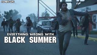 Everything Wrong with Black Summer Zombie Sins [upl. by Lenhard466]