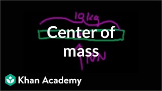 Center of mass  Impacts and linear momentum  Physics  Khan Academy [upl. by Nho]