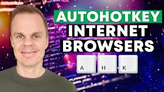 How to use Internet Browsers with AutoHotkey  AutoHotkey Tutorial 8 [upl. by Manbahs]