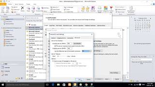 Outlook Send receive error [upl. by Jabon]