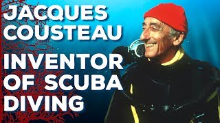 Jacques Cousteau The Inventor of Scuba Diving [upl. by Enelia]