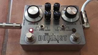 THE DUELLIST OVERDRIVE PEDAL [upl. by Trici496]