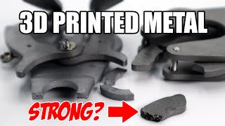 How Strong is 3D Printed Metal [upl. by Yraeg]