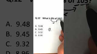 percentage question from the SAT [upl. by Orgell]