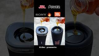 Sony vs JBL power speakerbass bluetoothspeaker [upl. by Nosdrahcir]