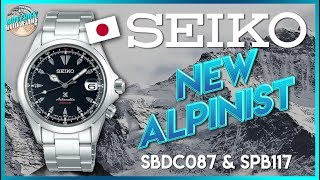 The New Alpinist  Seiko Prospex Alpinist 200m Automatic SBDC087  SPB117 Unbox amp Review [upl. by Malcolm]