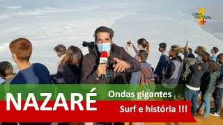 Are these the largest Waves ever surfed  Nazare 2020 The Beast Awakens [upl. by Eerased]