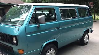 1985 Volkswagen Vanagon GL [upl. by Ardua]