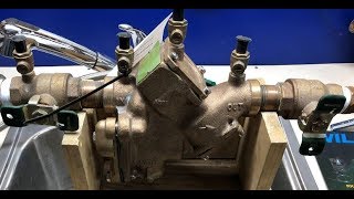 How To Repair a Watts 909 Backflow Assembly [upl. by Neelahtak]