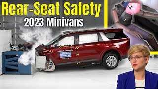 2023 Minivans falter in rear seat safety test [upl. by Delilah]