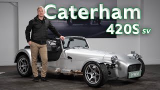 A Delightful Caterham 420S Finished in Platinum Silver  A Walk Around With Ollie [upl. by Dnalwor]