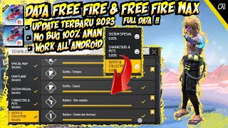 CARA CEPAT DOWNLOAD DATA FF BIASA amp FF MAX TERBARU   DATA FF FULL EXPANSION PACK SETELAH UPDATE [upl. by Nwahser]