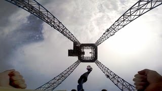 Sky Tower onride HD POV Tivoli Friheden SCAD [upl. by Alameda]