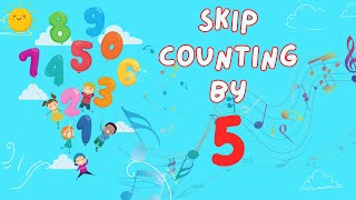 The Skip Counting by 5 Song  Silly School Songs [upl. by Boswell]