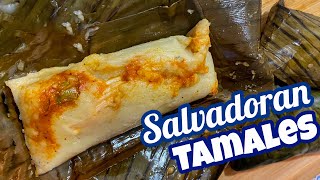 How to make SALVADORAN TAMALES step by step The authentic recipe [upl. by Klos665]