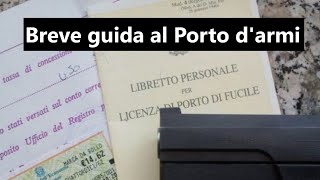 Trasporto armi con porto d’armi scaduto come si fa [upl. by Gracia]