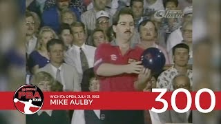 PBA Televised 300 Game 6 Mike Aulby [upl. by Dnomder]