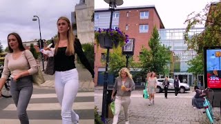 4k Complete Tour in Lillestrøm Norways finest City  Full HD Walk [upl. by Kerri]