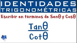 Identidades Trigonométricas Simplificación  Ejemplo 2 [upl. by Ijan207]