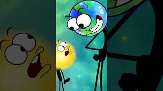 What if Earth became Bigger than the Sun  chumpum kids shorts space [upl. by Ycart]