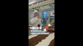 Reportage in der LindtFabrik So werden die LindorKugeln gemacht [upl. by Yortal815]