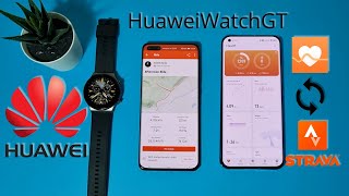 Huawei Health Sync With Strava  Share Your HuaweiHonor Watch Activities With Strava Community [upl. by Enilesoj]