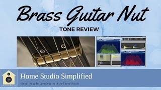 Brass Compensated Nut For Guitar Review [upl. by Ahsiliw]