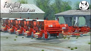 Rzepak z Bizonami w PGRă‹ˇ 5x Bizon Gigant Z083 ă‹ˇ Farming Simulator 13 [upl. by Brookhouse154]