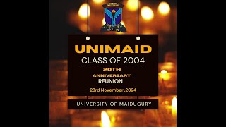 UNIMAID CLASS OF 2004 REUNION ANNIVERSARY  DINNER [upl. by Aihseuqal]