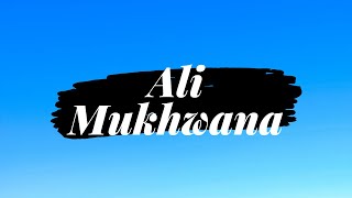 Ali Mukhwana  Utukufu Lyric Video [upl. by Hbaruas]